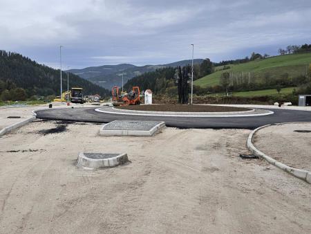 Izgradnja Krožišča Kotlje (6)